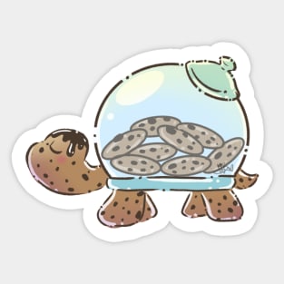 Terrarium Turtle - Cookie Jar Sticker